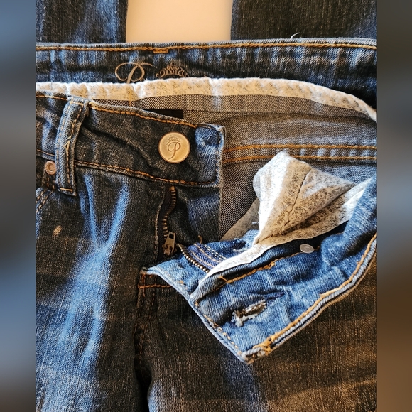 Premiere Distressed Flared Size 1 Jeans - Picture 11 of 14